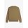 FRED PERRY Sweatshirt mit Rundhalsausschnitt shadow stone/ ecru/ dark petrol