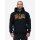 LONSDALE Prestolee Hooded Sweatshirt black/ yellow/ oxblood
