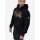 LONSDALE Prestolee Hooded Sweatshirt black/ yellow/ oxblood