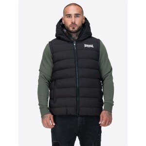 LONSDALE Lydford Weste black/ white