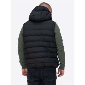 LONSDALE Lydford Vest black/white