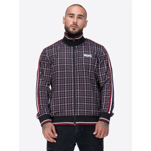 LONSDALE Whelley Tracksuit Jacket black/ red/ white