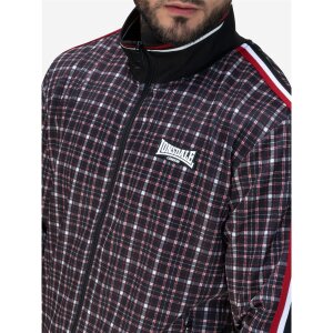 LONSDALE Whelley Tracksuit Jacket black/ red/ white