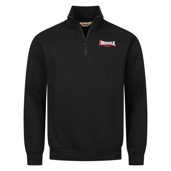 LONSDALE Gryffidam Sweatshirt black/ white/ red