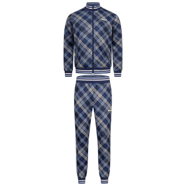 LONSDALE Trainingsanzug Canterburry blue/ beige