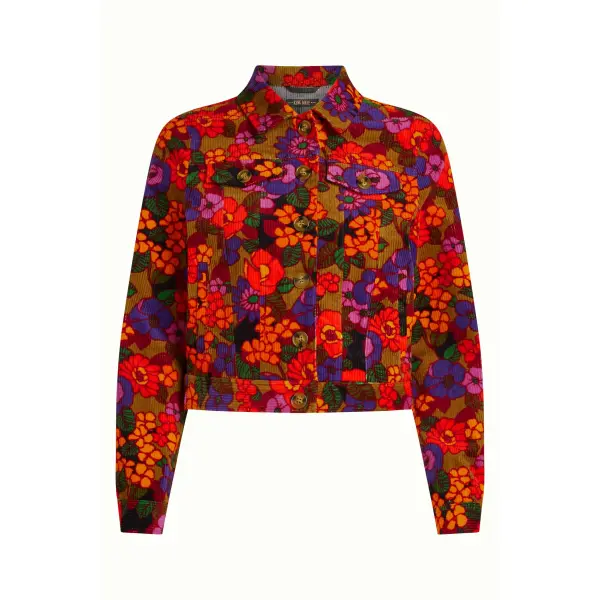 KING LOUIE Janey Cropped Jacket Ramone multi color