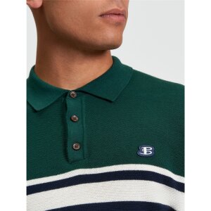 BEN SHERMAN Sport Block Polo dark navy