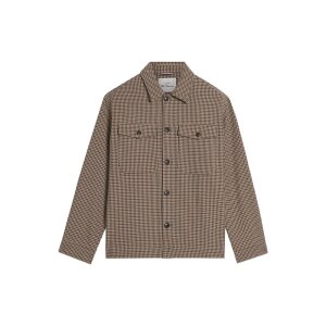 BEN SHERMAN Check Jacket light brown