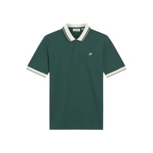 BEN SHERMAN Trim Block Polo dark green