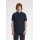 FRED PERRY Twin Tipped Polo Shirt navy / warm oat / burnt tobacco