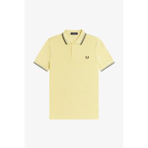 FRED PERRY Twin Tipped Polo Shirt champions gold /...