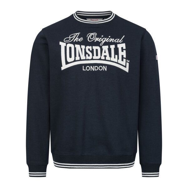 LONSDALE Clifton Sweatshirt dark navy/ ecru