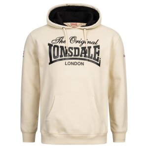 LONSDALE Atherton Kapuzensweatshirt beige/ black