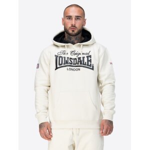 LONSDALE Atherton Kapuzensweatshirt beige/ black