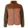 Danebirk Fleece Zip-Up Khaki/Antique Rose TOBACCO