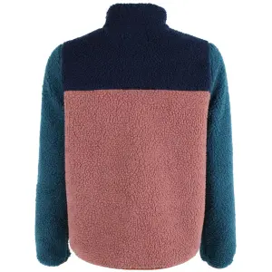 Danebirk Fleece Zip-Up dark navy/ dark slate/ rose beige/ dark brick