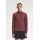 FRED PERRY Amy Winehouse Foundation Flock Print Mesh Top flamingo tan