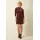 KING LOUIE Dita Dress Winkle porto red