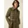 KING LOUIE Arabella Coat Coppa Check bear brown