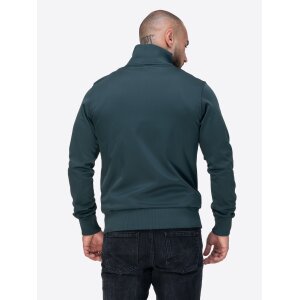 LONSDALE Alnwick Tricot Jacket green/ white