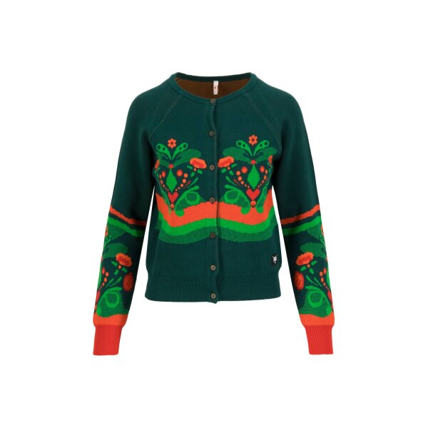 BLUTSGESCHWISTER Cardigan Happy Heritage homely sweet flower