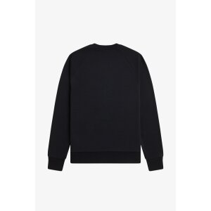 FRED PERRY Outline Laurel Wreath Sweatshirt black