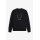FRED PERRY Outline Laurel Wreath Sweatshirt black