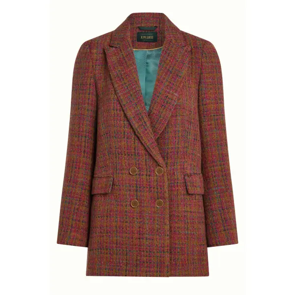 KING LOUIE Tina Blazer Pisaro wild fuchsia