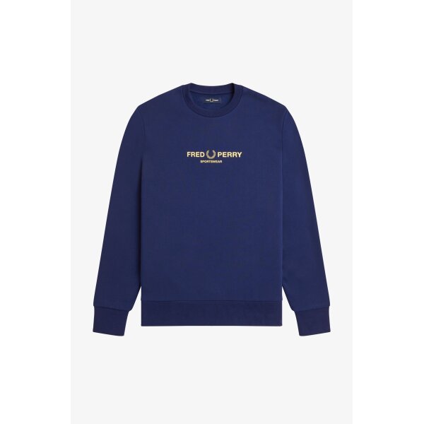 FRED PERRY Sportswear Sweater french navy
