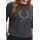 FRED PERRY Glitter Print T- Shirt anchor grey