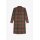 FRED PERRY Tartan Shirt Dress anchor grey