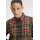 FRED PERRY Tartan Shirt Dress anchor grey