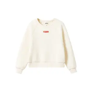 MADEMOISELLE YéYe Sweatshirt Aus Teddyfell Mit...