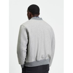 BEN SHERMAN Woll Melange Bomber grey