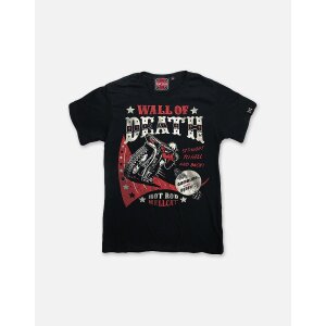 HOTROD HELLCAT Kids Shirt Wall Of Death black