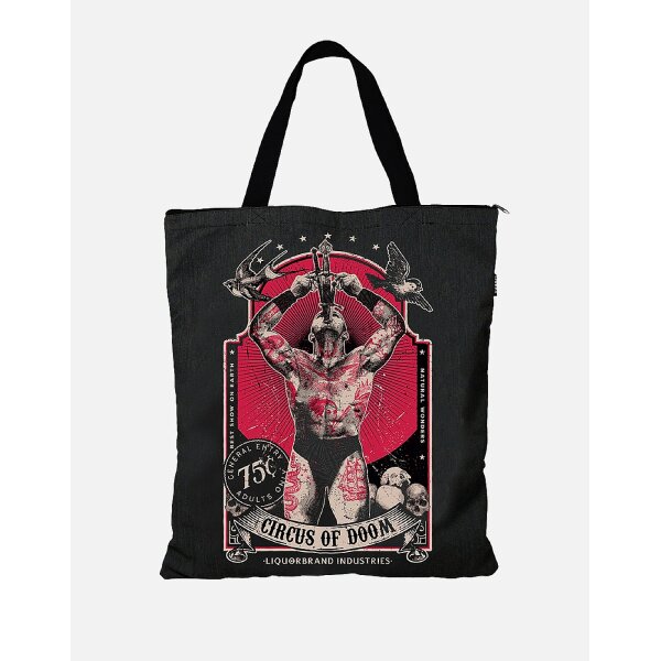 LIQUOR BRAND Tote Bag Circus Of Doom