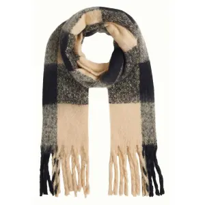 KING LOUIE Schal Check 2-Tone black