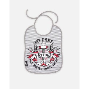 SIX BUNNIES Bib My Dads Tattoos