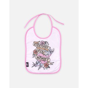 SIX BUNNIES Bib Everybody Loves Mommy