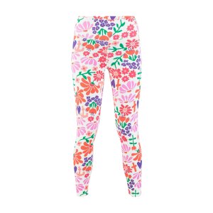 BLUTSGESCHWISTER Sport-Leggings Ohmm Legs feel free flower
