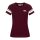 LONSDALE Girl T-Shirt Corton oxblood/ ecru