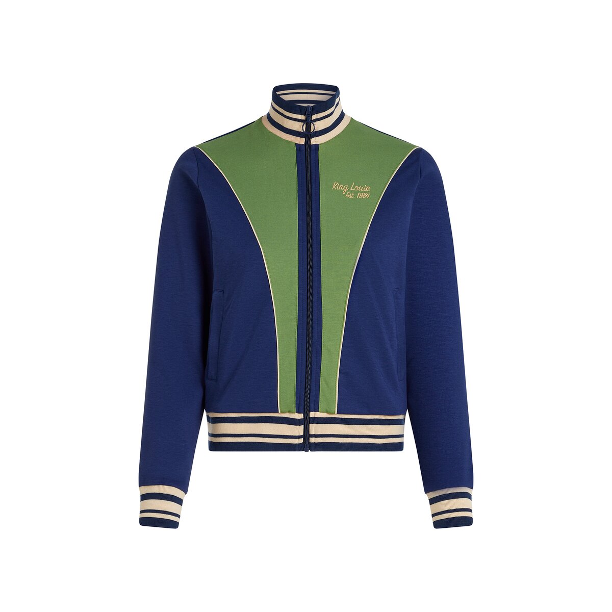 KING LOUIE Lila Coljack Daytona Sweat beacon blue, 64,99 €