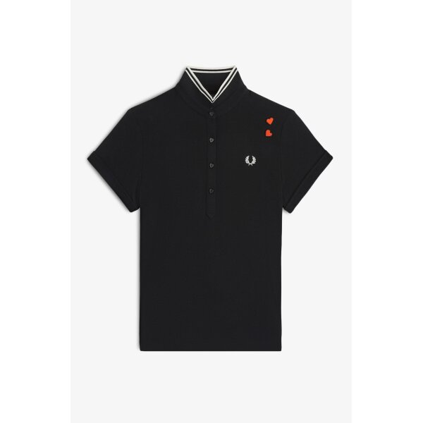 FRED PERRY Amy Girl Polo Shirt black
