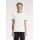 FRED PERRY T-Shirt mit Doppelstreifen ecru/ oxblood/ grassroots