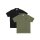 LONSDALE Poloshirt Doppelpack black/ olive