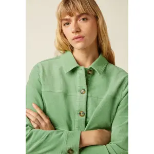 KING LOUIE Pearl Jacket Corduroy sprucestone mint