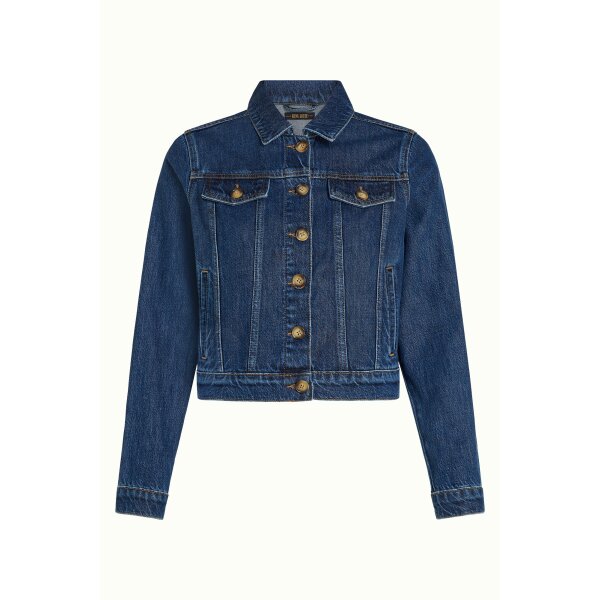 KING LOUIE Janey Cropped Playa Denim blue tint