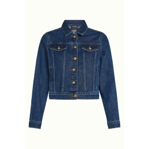 KING LOUIE Janey Cropped Playa Denim blue tint