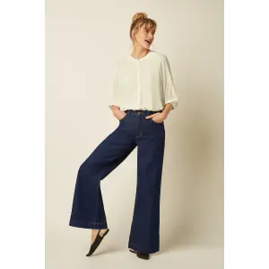 KING LOUIE Paige Pants Onyx Denim deep blue