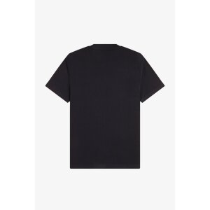 FRED PERRY Pocket Detail T-Shirt black